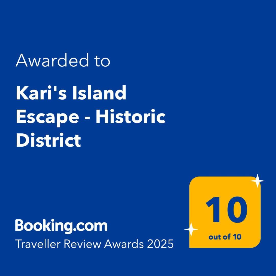 Вилла Kari'S Island Escape - Historic District Галвестон Экстерьер фото